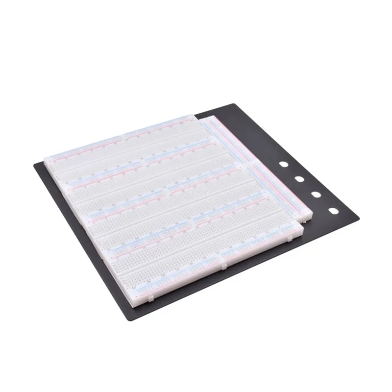 B66C No Welding Solderless Breadboard Plate 3220 Tie-Points Test Circuit Board ZY-208 4Pcs 830 Points