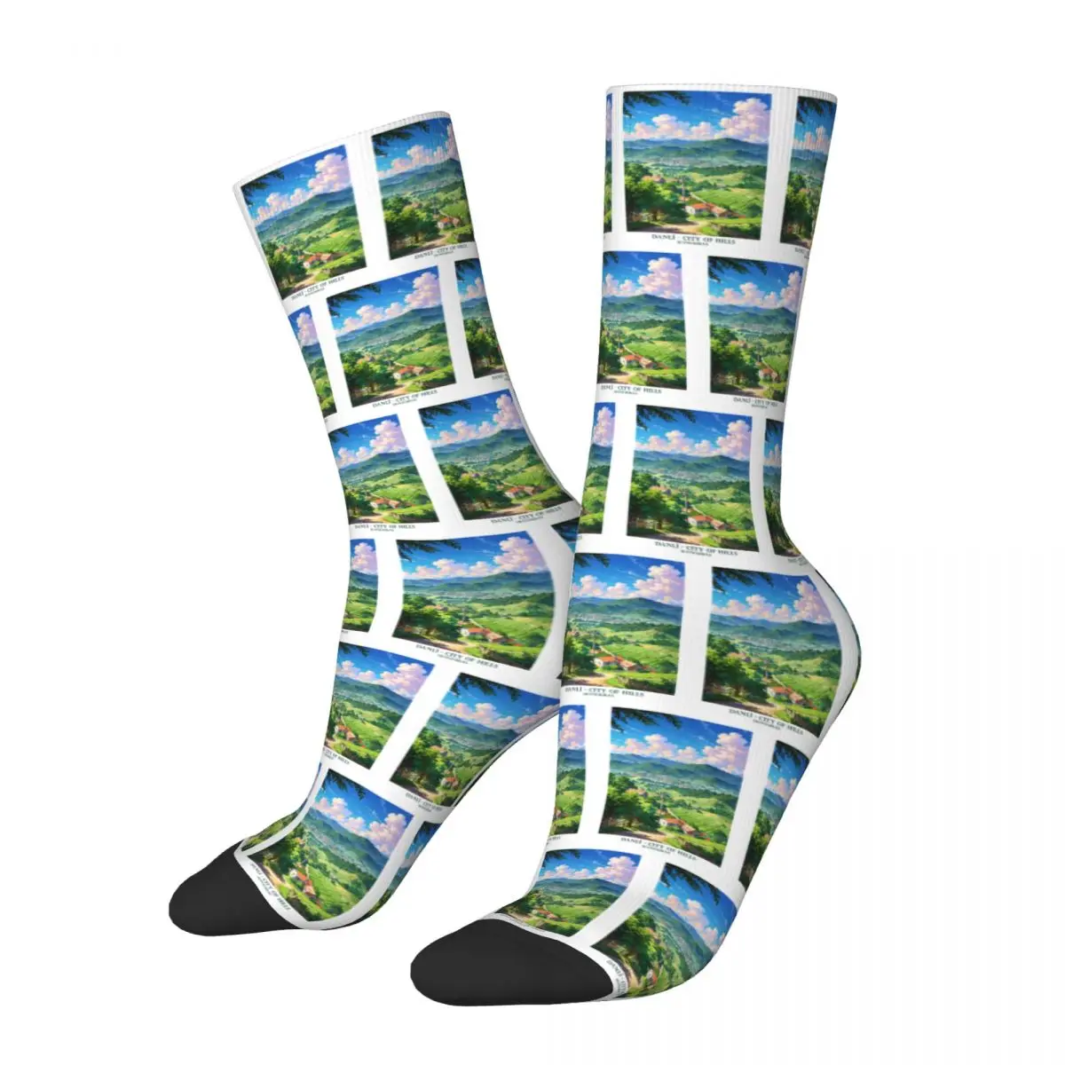 Danli City Of Hills, Honduras Socks Harajuku Soft Stockings All Season Long Socks Accessories for Man's Woman's Christmas Gifts