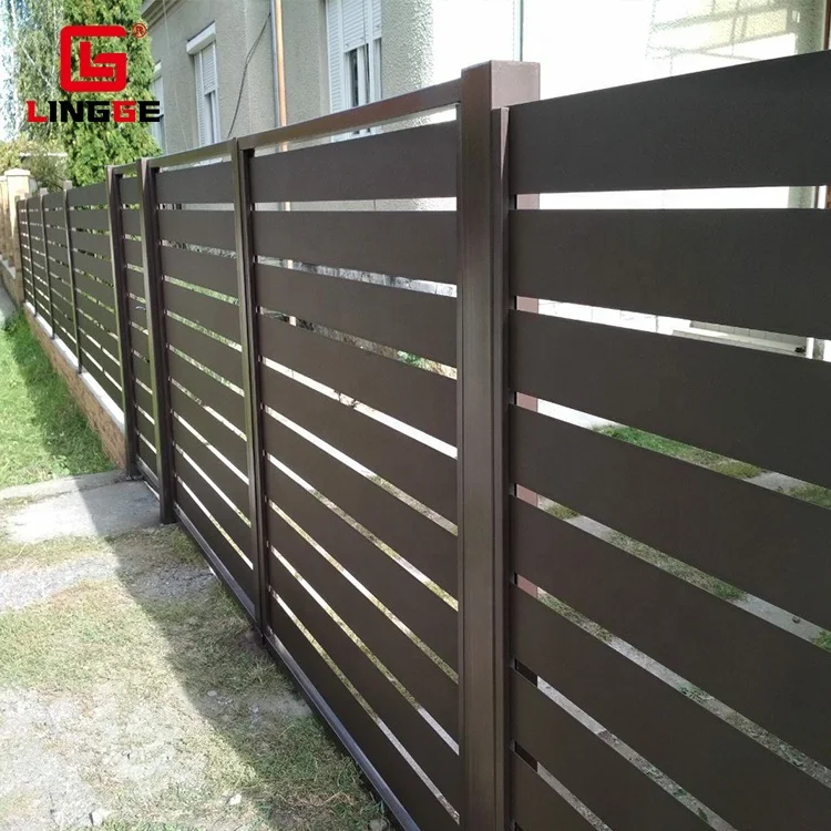 Building Durable Customizable Hight Logo Encrypted Fence Villa Garden Aluminum Alloy Household Safety Staircase Railings