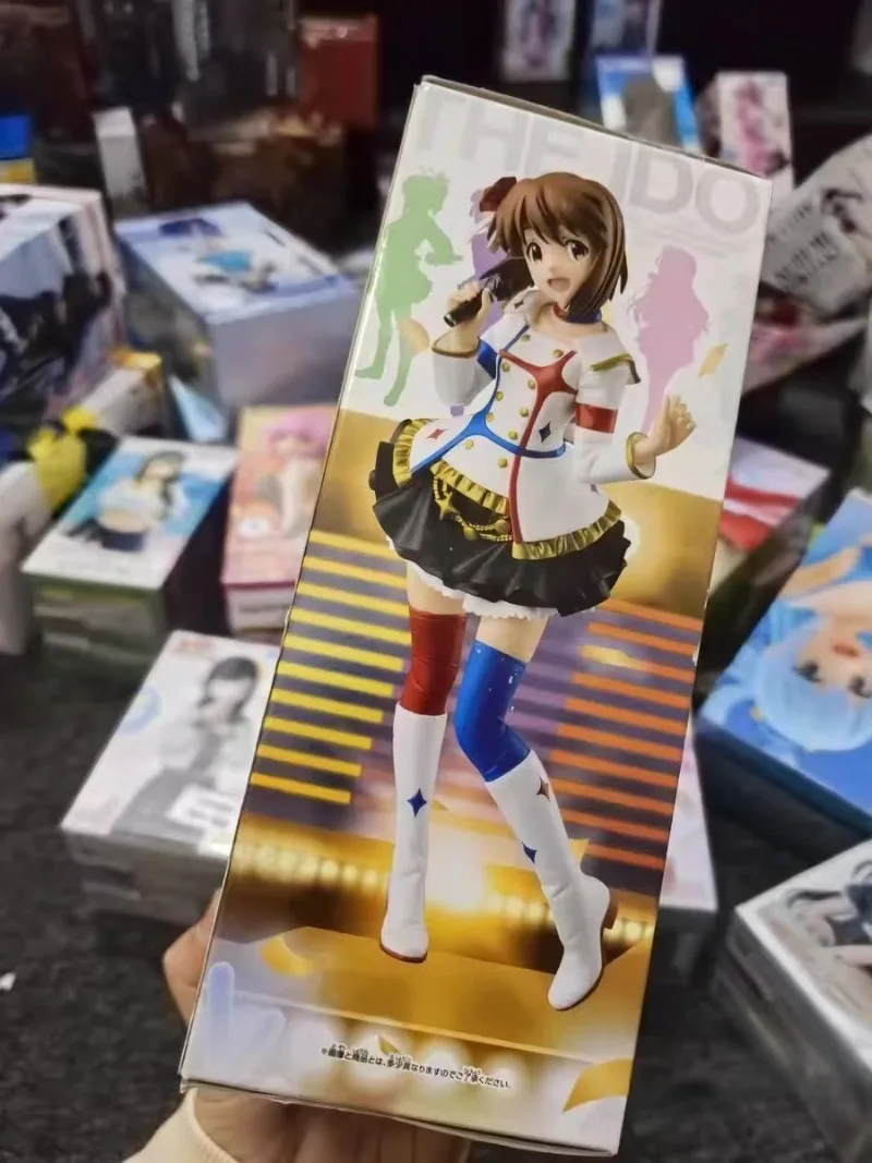 Oryginalne figurki akcji The Idolmster Hagiwara Yukiho od Bandai Banpresto, dostępne od ręki, model anime, zabawki, ozdoba na biurko, kolekcjonerskie prezenty.