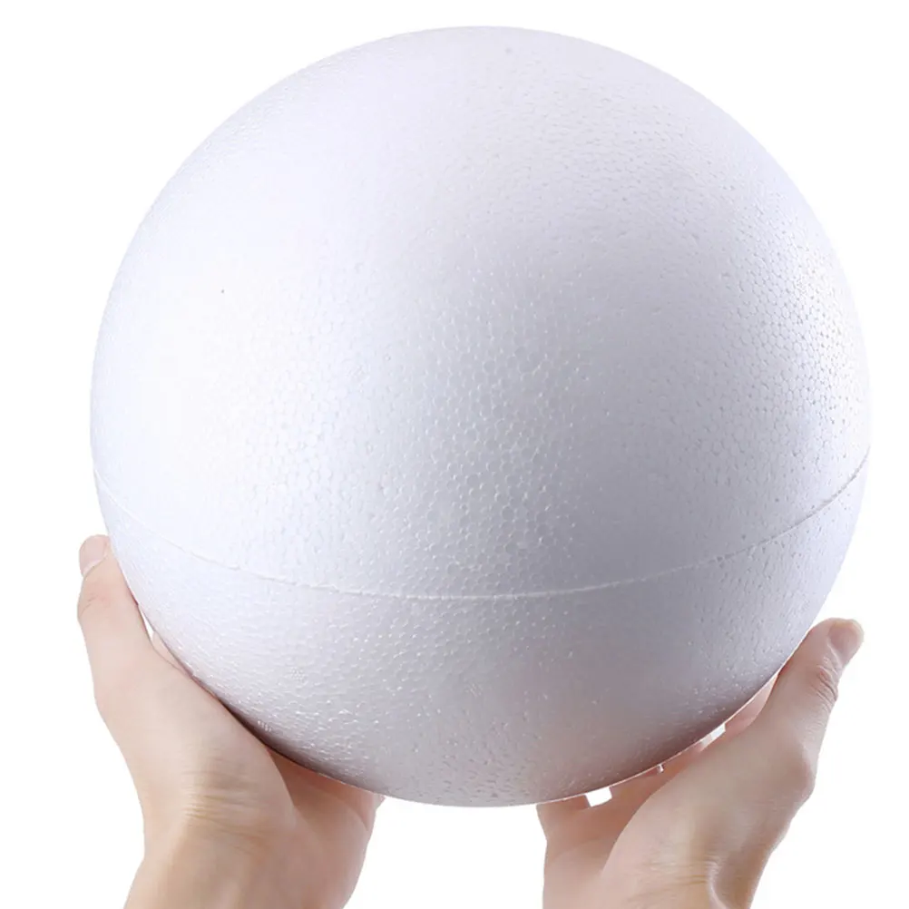 

2 pcs 20Cm Foam Ball Craft Material For Kids Diy Ornament Decoration Ball Children'S Art Activity Supplies Handcraft Project