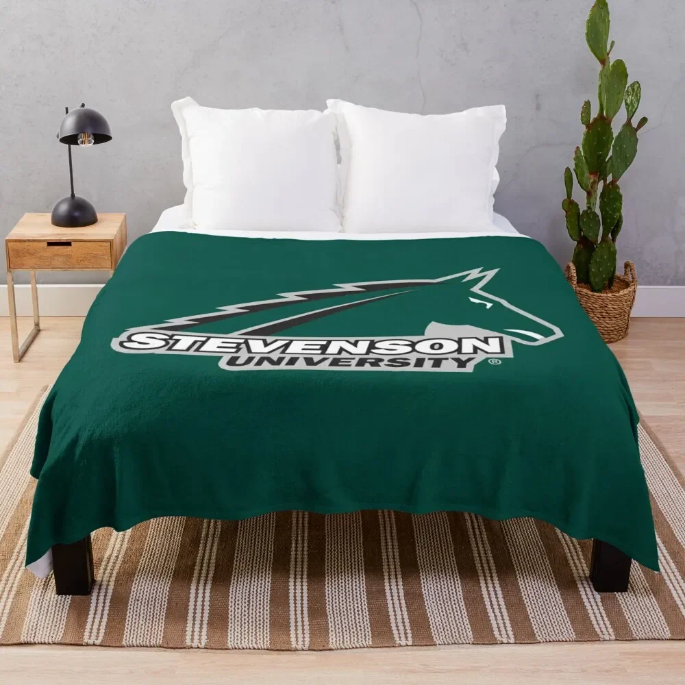 

Stevenson University Throw Blanket Decoratives Winter beds Soft Beds Moving Blankets