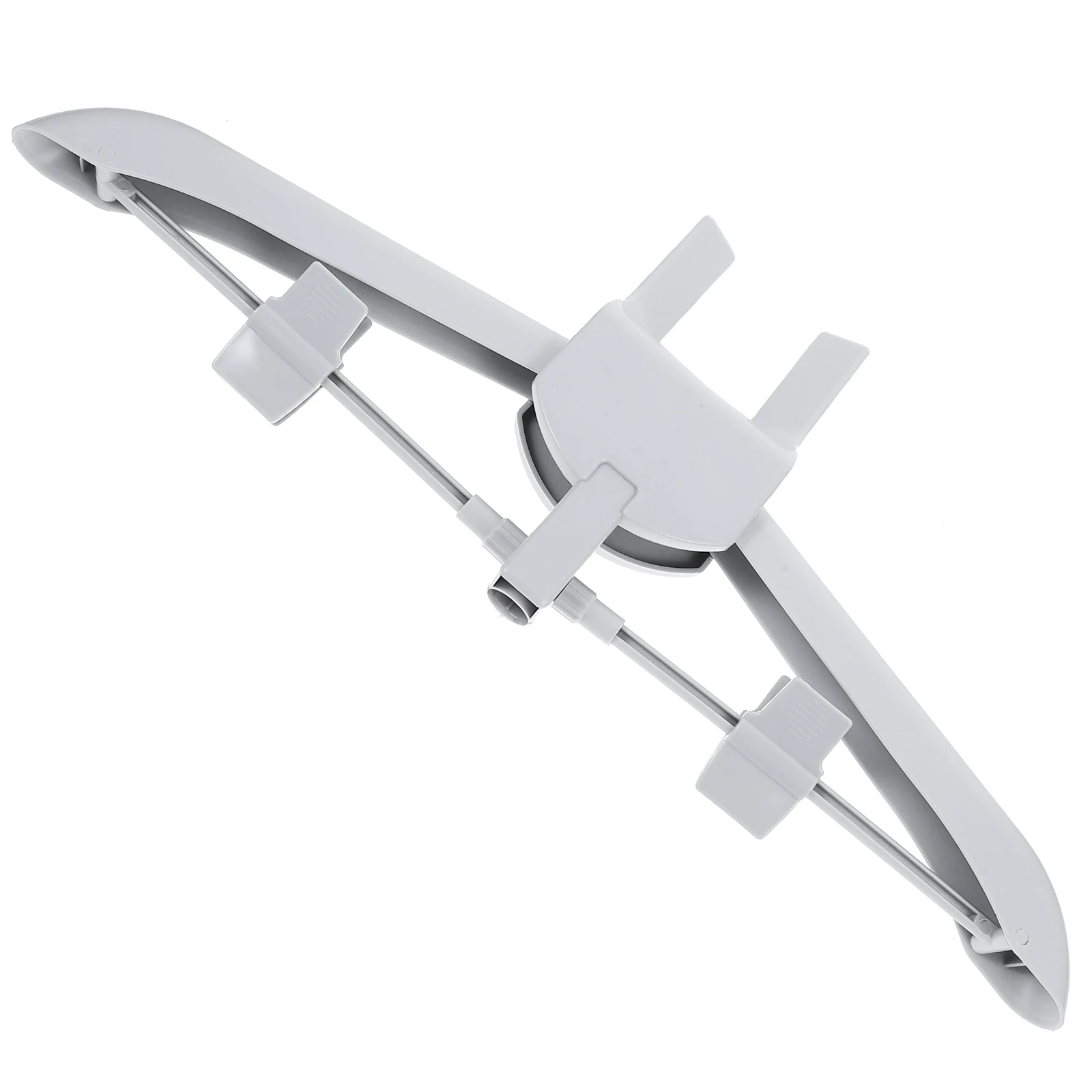 

Folding Ironing Hanger Rack Gray Foldable Clothes Drying Storage Plastic Garment Steamer Hanger Clothing Rack 16MM Hole