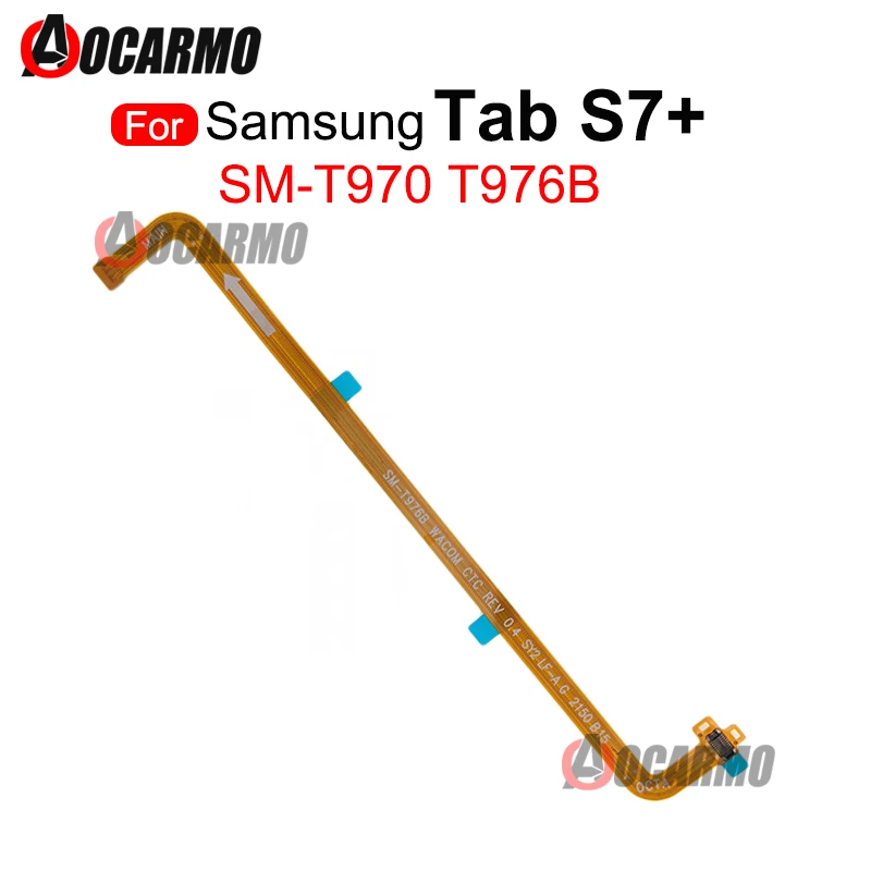 

Для Samsung Galaxy Tab S7 Plus S7 + T970 T976 SM-T976B Touch Scereen Flex Разъемная плата Гибкий кабель Запасные части