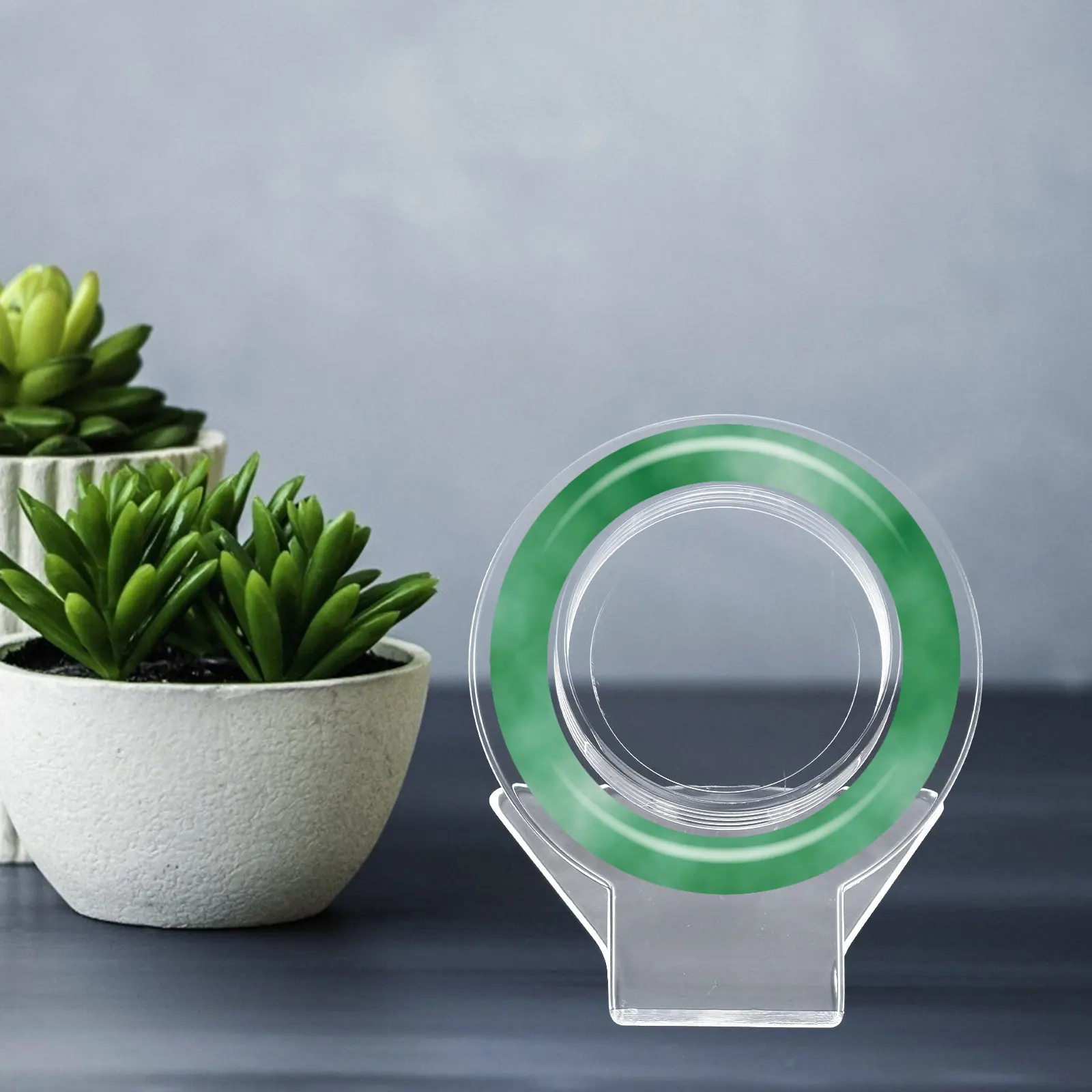 

Набор из 6 акриловых подставок для браслетов, прозрачные органайзеры для украшений, держатели для часов