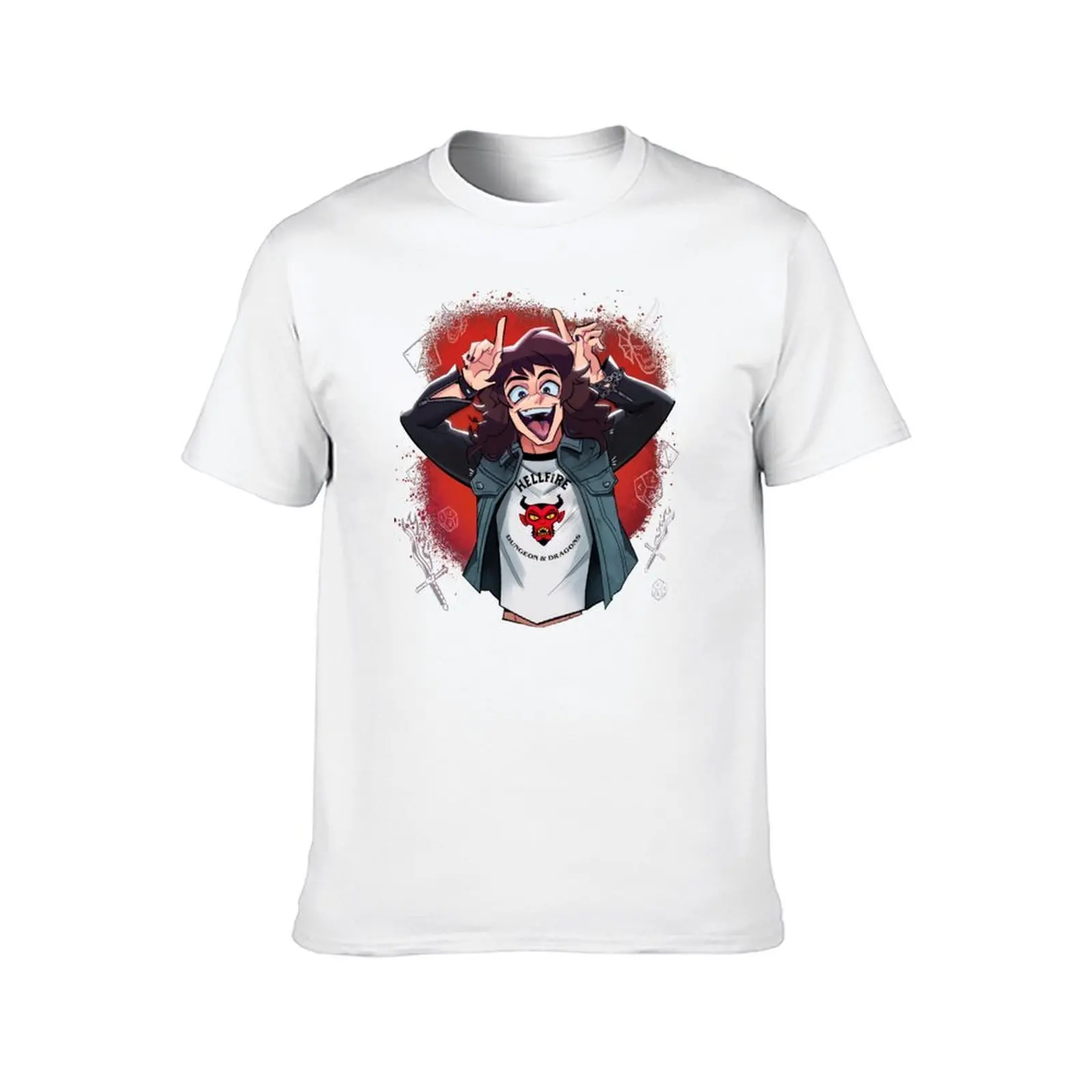 Very rare things of Eddie Munson T-Shirt funny t shirts man t shirt man casual T-Shirt
