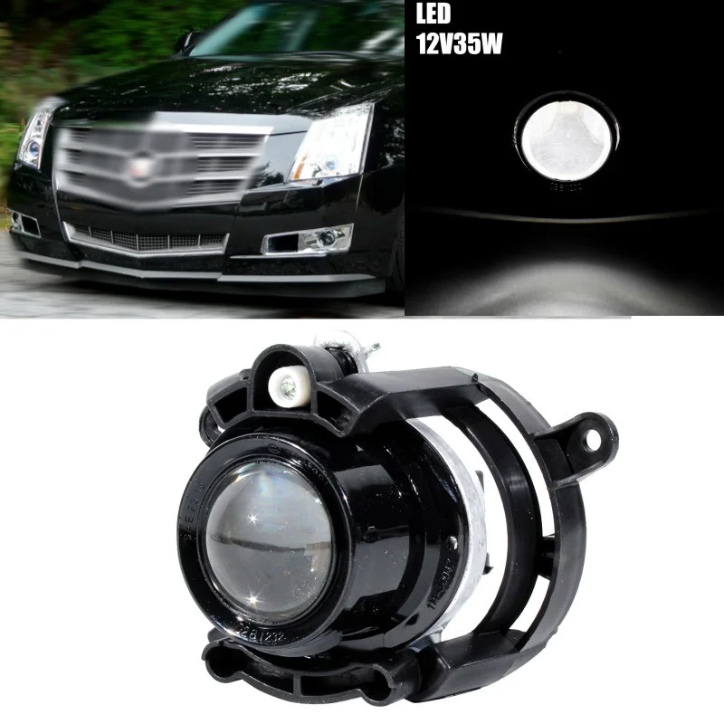 

1PC Fog Light lamp With LED Bulbs Universal For Chevrolet Malibu 2009-2012 Buick LaCrosse 2010-2015 Cadillac CTS 2008-2014