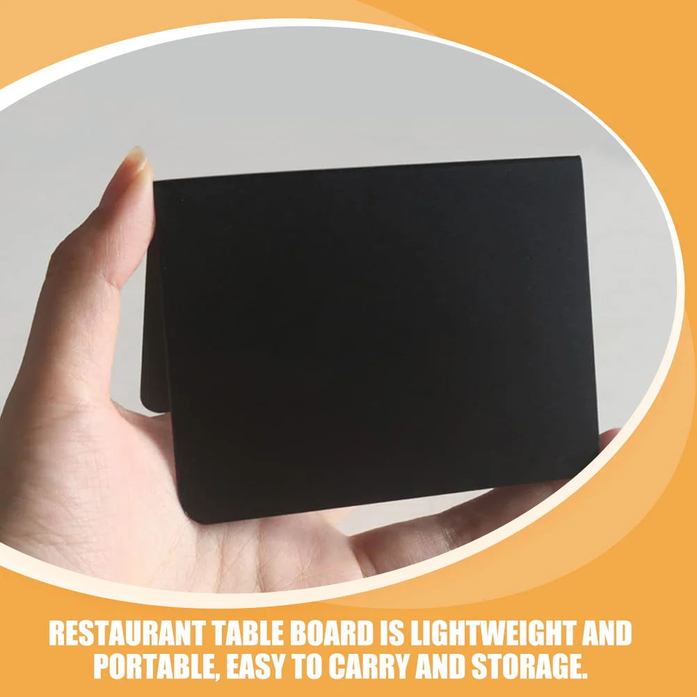 15 قطعة سبورة صغيرة للكتابة لوحات الأسعار عرض لوحات الرسائل سطح المكتب علامات الرسم لقائمة المطاعم سبورة صغيرة #3