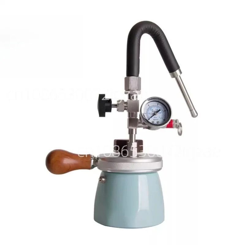 

450ml 4Bar Pneumatic Milk Frother for Camping Coffee Steamer Latte Art Maker Home And Coffee Shop Use