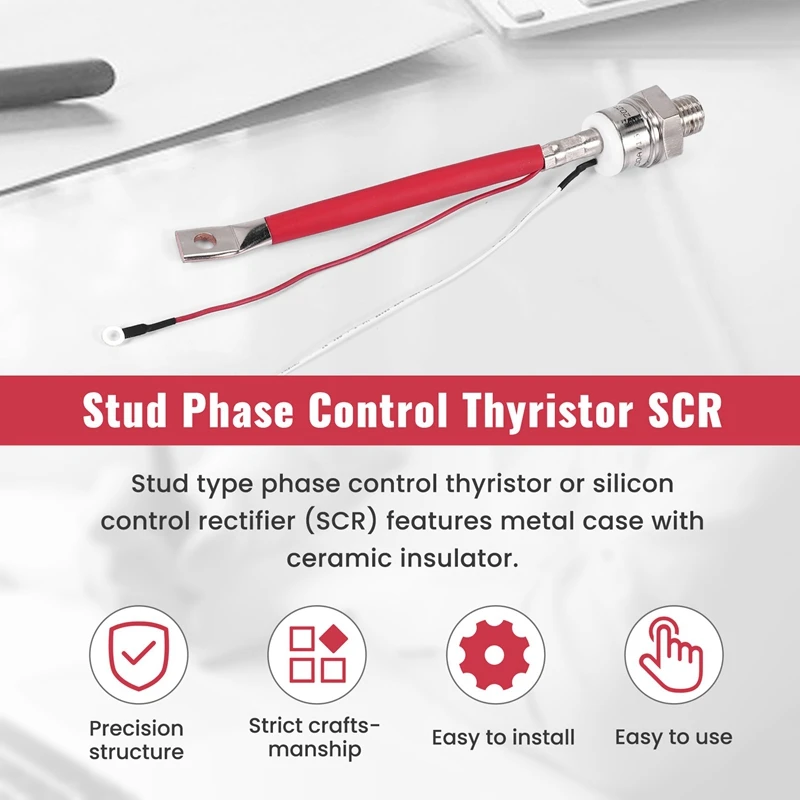 Tiristor de controle de fase do parafuso prisioneiro SCR 100A 1600V KP100A-AB09