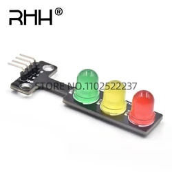 Mini 5V Traffic Light LED Display Module for Arduino Red Yellow Green 5mm LED RGB -Traffic Light for Traffic Light System Model