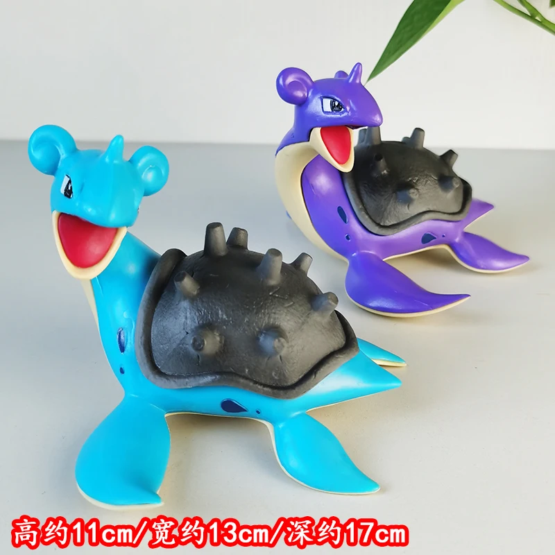 Pokemon อะนิเมะตัวเลข Lapras Gk ตุ๊กตาน่ารักมินิตุ๊กตารูปปั้น Pvc Collection เดสก์ท็อปตกแต่งเด็กวันเกิดของเล่นของขวัญ