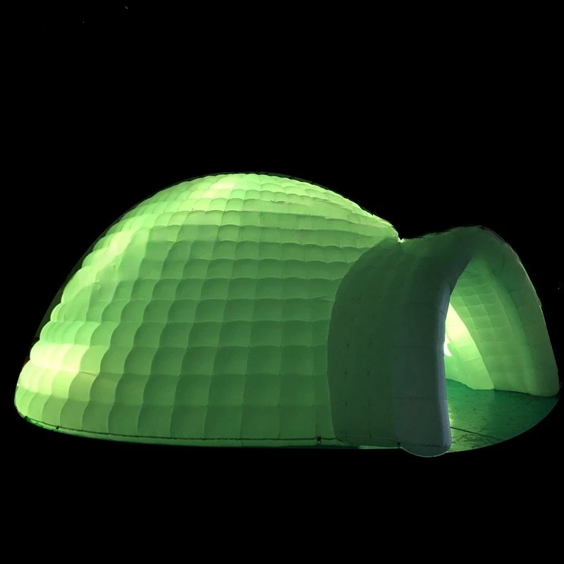 

giant white High quality outdoor inflatable dome tent large inflatable igloo tent with printing for party events 6m-8m