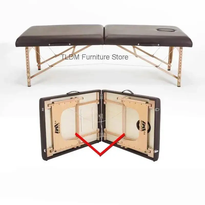 Tattoo Handheld Embroidery Beauty Bed Massage Table Cervical Spine Eyelashes Massage Bed Portable Lettino Per Massaggi Furniture