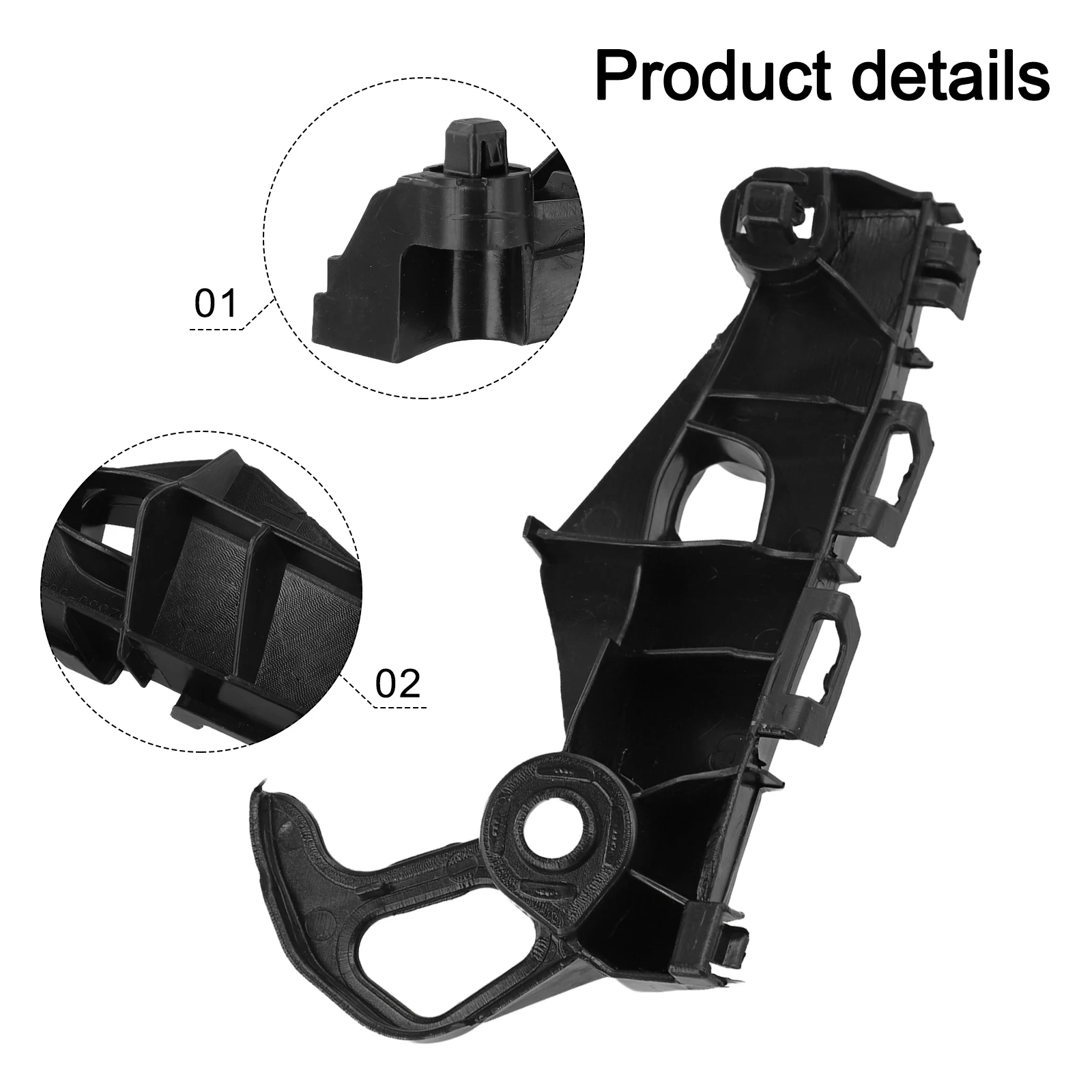 

Car Front Left Side Plastic Bumper Cover Retainer For Lexus Gs350 GS450h 2013-2015 Bumper Bracket Clip Support Holder