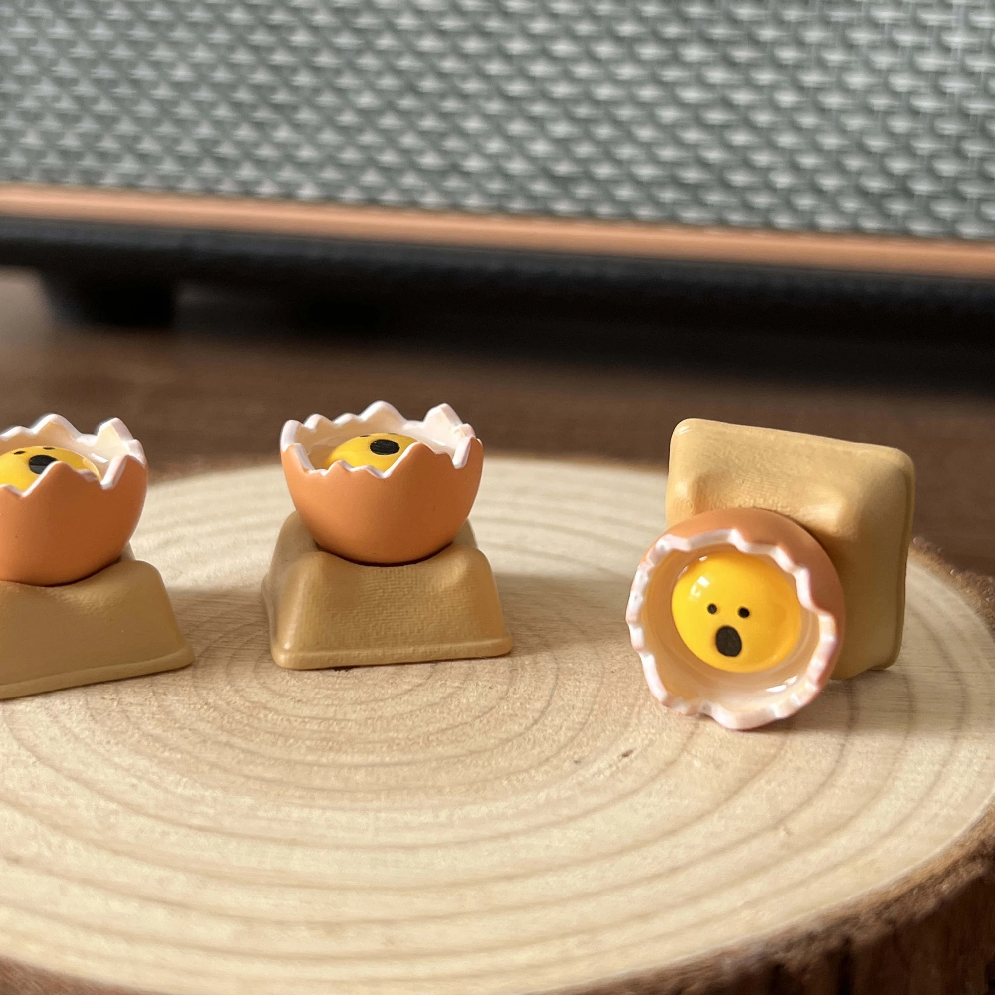 Screaming Egg Personalized 3D Resin KeyCap Creative Keycap MX Switches Single KeyCap for  Mechanical Keyboard