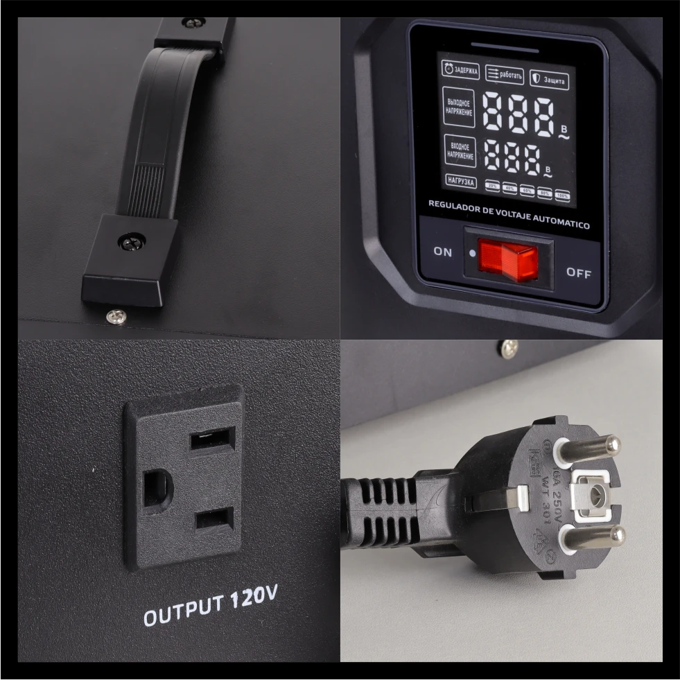 Tmux High Output Precision 220V 7.5KVA Stabilizer Avr Automatic Voltage Regulator