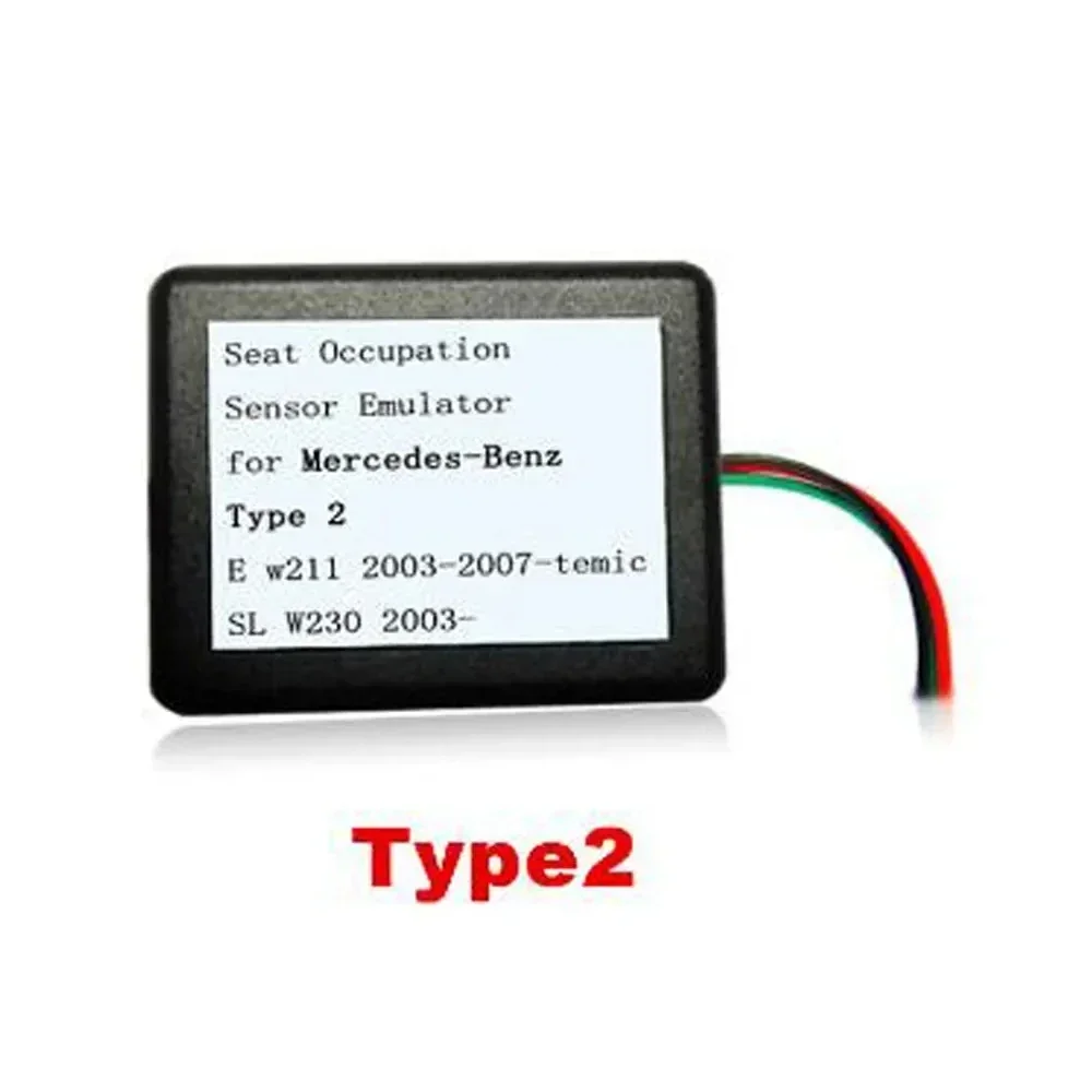 MB Seat Occupancy Occupation Sensor SRS Emulator for Mer-cedes Benz W203 W204 W209 W211 W219 W221 W230 W164 X164 2003-2010 Car