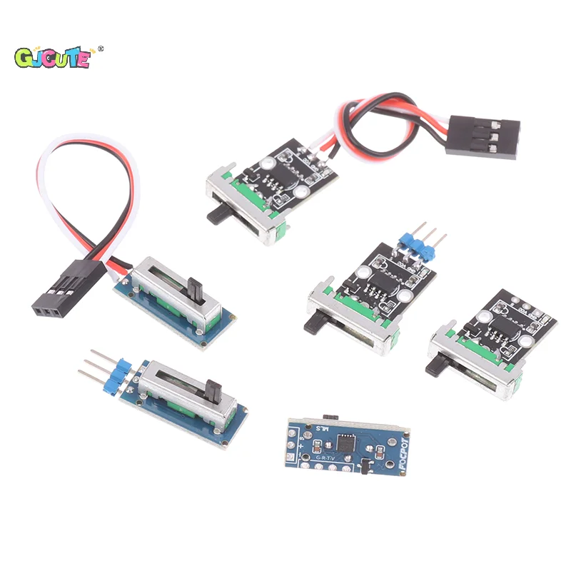 Slide Type HV Digital Servo Tester PWM Checker Driver 5-26V Input Brushless Motor ESC Controller DIY Speed Control Switch Part