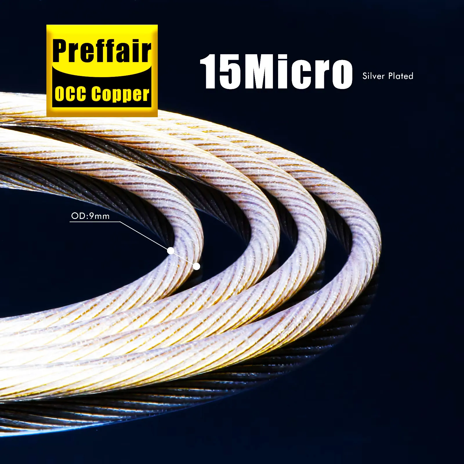 HiFi Gold RCA Cable 8N OCC Silver Plated RCA to RCA Audio Cable Gold Plated Plug with HOLO PLUG Foil Shielding Signal Cable