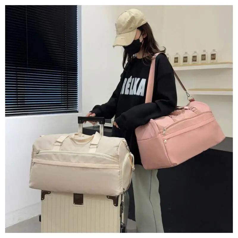 

Sports and Fitness Storage Bag Independent Shoe Compartment Large Capacity Multi-Functional Shoulder Bag Crossbody Bag Backpack