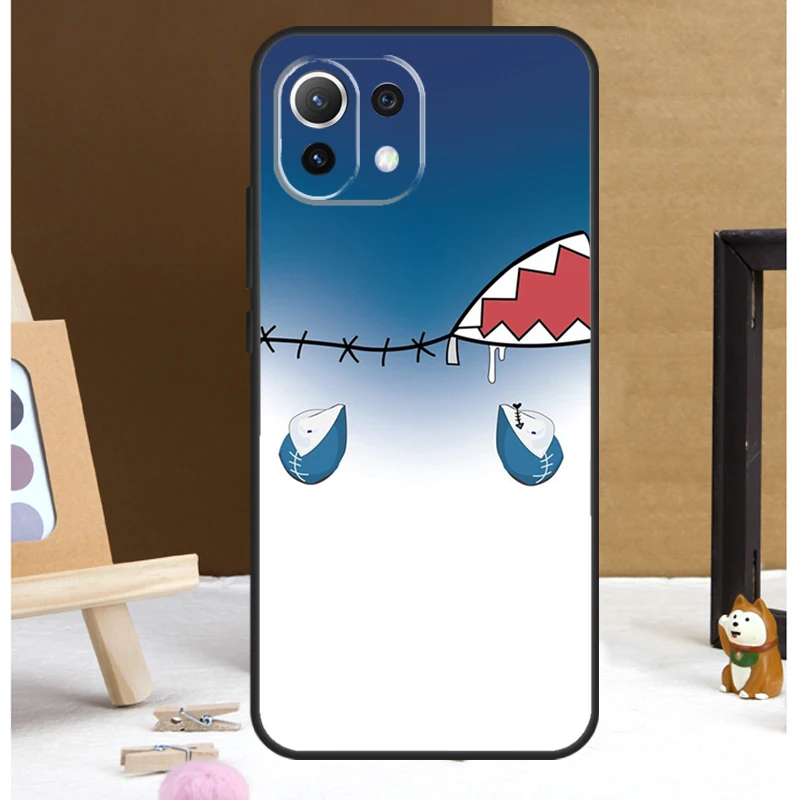 Gawr Gura Hololive Anime Case For POCO X6 Pro M6 X3 X4 X5 F3 F5 M5s Xiaomi 13 14 Ultra 12 Lite 11T 12T 13T Pro Cover image 2