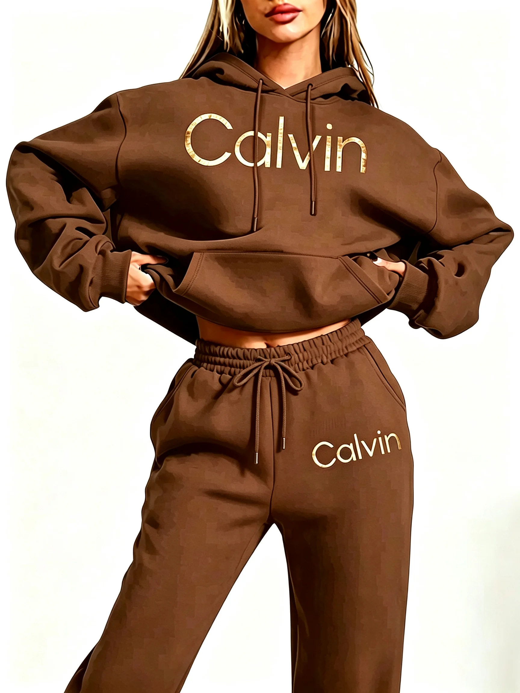 Men'S Fashion Outfits - Ensemble pull et pantalon pour femmes,