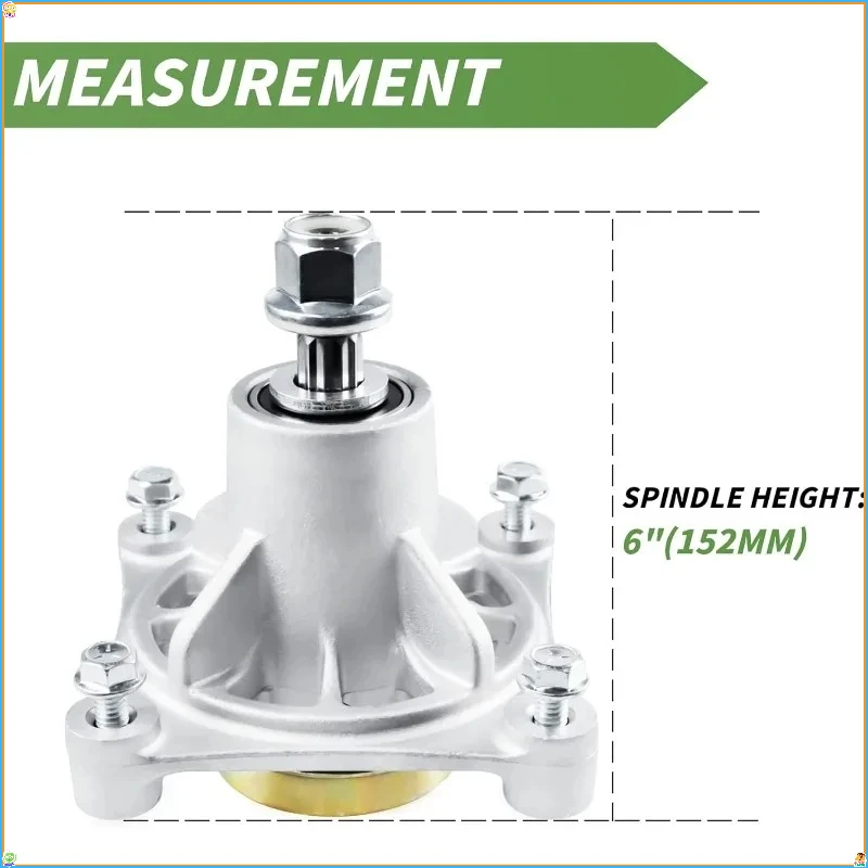 Mower Deck Spindle Assembly (3 Pack) - Fits Hustler Raptor Limited 36/42/52 Inch