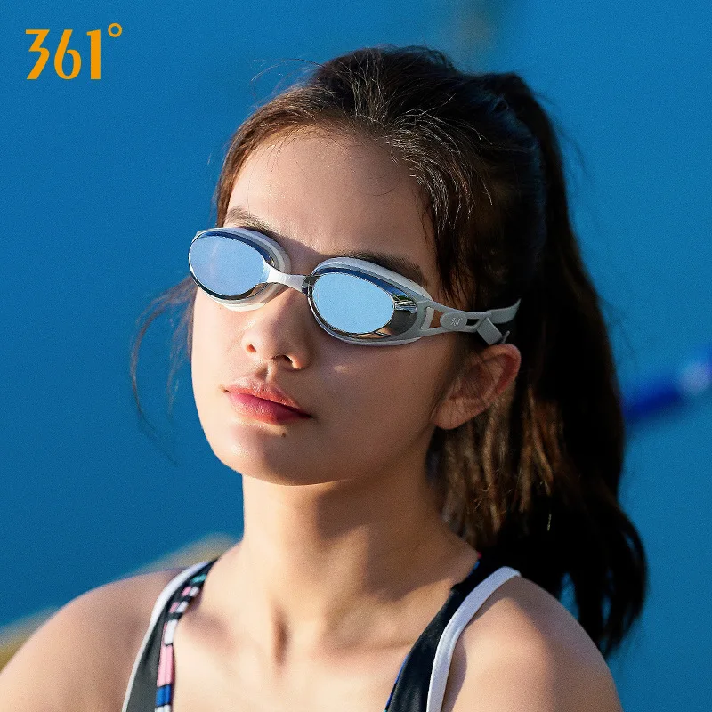 Anti-Fog UV Protection Adjustable Swim Glasses For Men Women Waterproof Silicone Diving Eyewear Bathing Beach Surfing Goggles