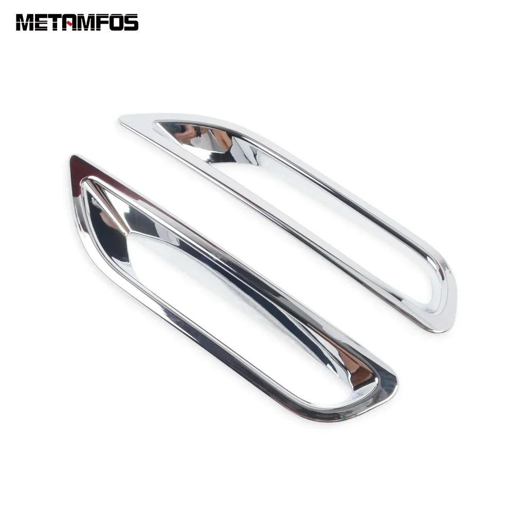 For Mitsubishi ASX RVR Outlander Sport ES 2020 2021 2022 2023 2024 Chrome Rear Fog Light Lamp Bumper Cover Trim Car Accessories