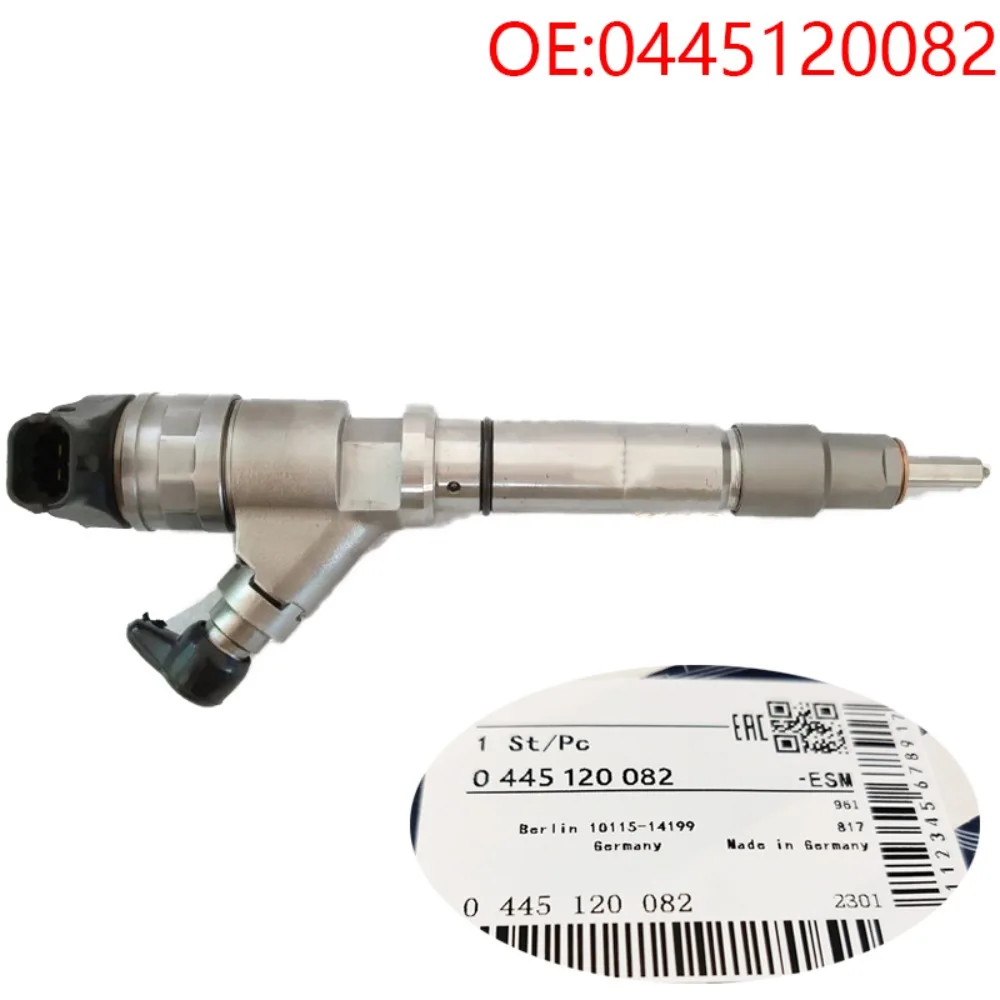 0445120082 common rail fuel injector is suitable for Chevrolet Isuzu engine 0 445 120 082 diesel fuel injector assembly