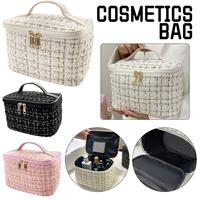 1PC Women Makeup Bag Large Capacity Portable Cosmetic Case For Travel Toiletries Cosmetics Storage Bag Soft Waterproof F1Z3