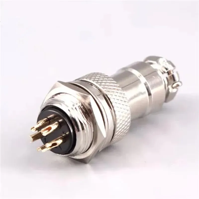 

10PCS Aviation Connector GX16 5Pin Reverse Plug and Socket