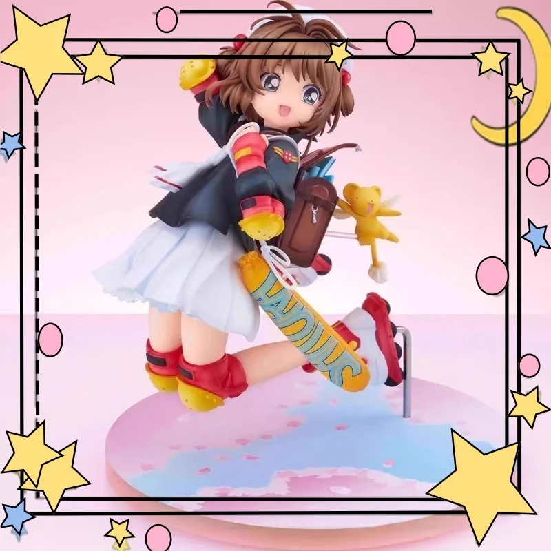 

Мокка аниме Сакура фигурка девушки Коллекционная игрушка 25th Anniversary Мемориал двумерная красивая девушка украшение кукольного домика