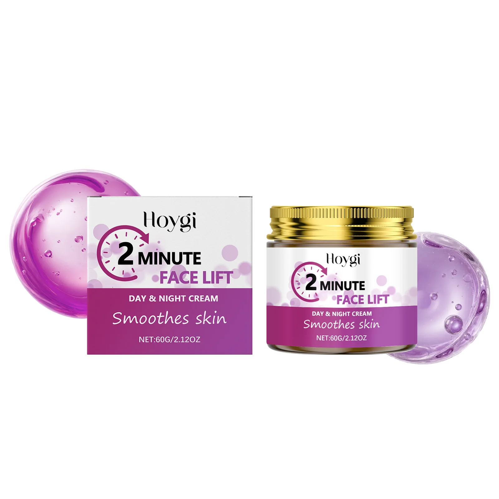 كريم العناية بالنياسيناميد لشد الوجه من هويجي يرطب عميق ويغذي ويضيء أقفال البشرة والرطوبة ويحمي ملامح الوجه