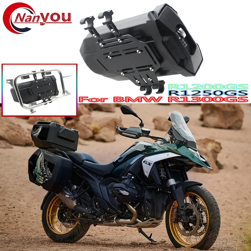 

Motorcycle Plastic Decorative 3.8 Liters Tool Box For BMW R1300GS R1250GS R1200GS GS LC ADV Adventure GS1300 R 1250 GS 2004-2024