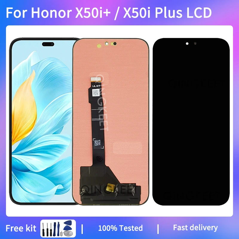 

6.7" For Honor X50i+ LCD LLY-AN00 Display Touch Screen Digitizer Assembly For Honor X50i Plus LCD With Frame