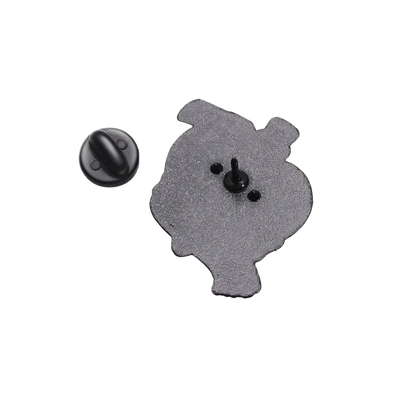 Cartoon Cat Magician Enamel Brooch Cute Magic Potion Pin Fiction Film Custom Lapel Badge Backpack Denim Jewelry Gift for Friends