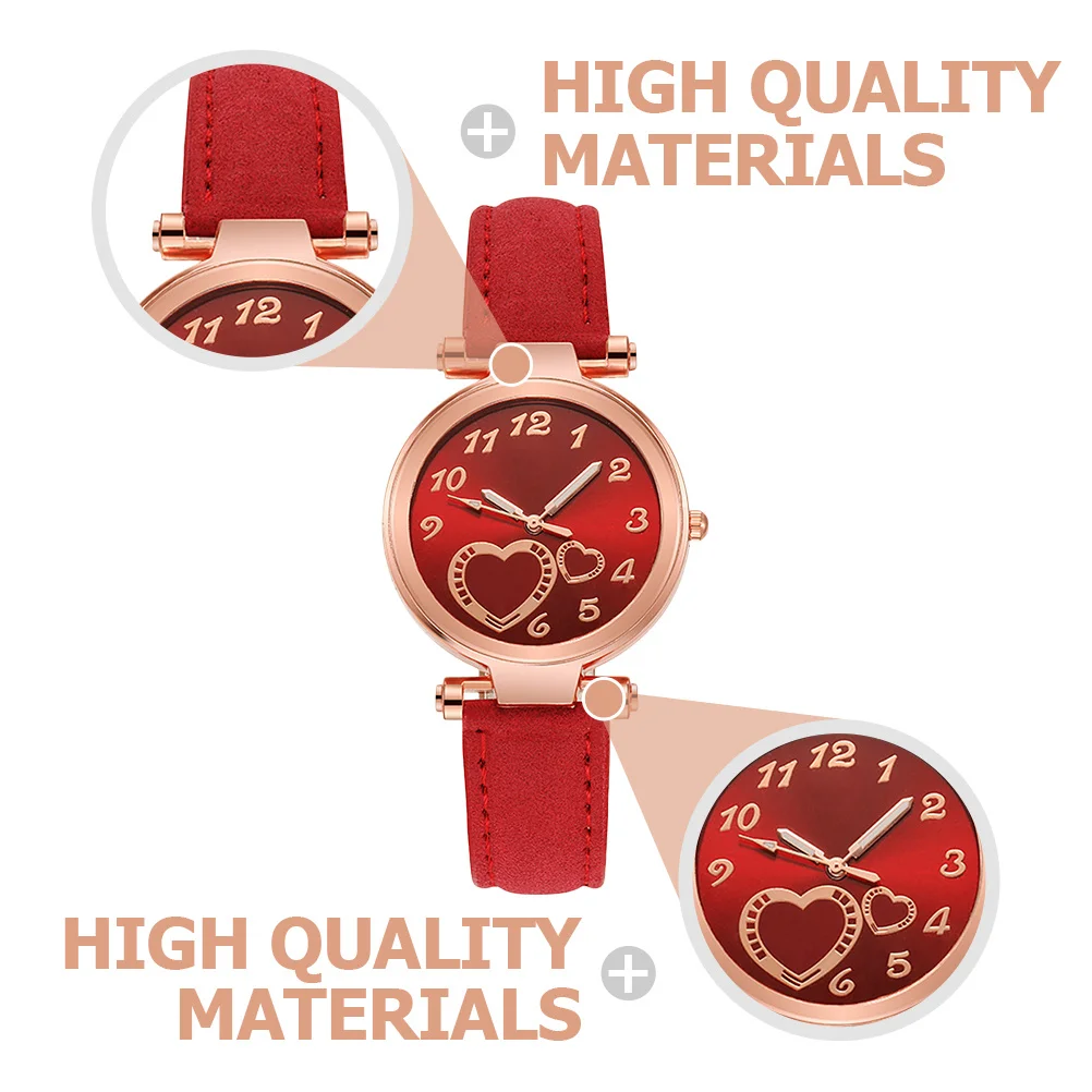 1 قطعة ساعة ديكور أنيقة كوارتز ساعة اليد براعة ممتازة رومانسية هدية فكرة ساعة للنساء #5