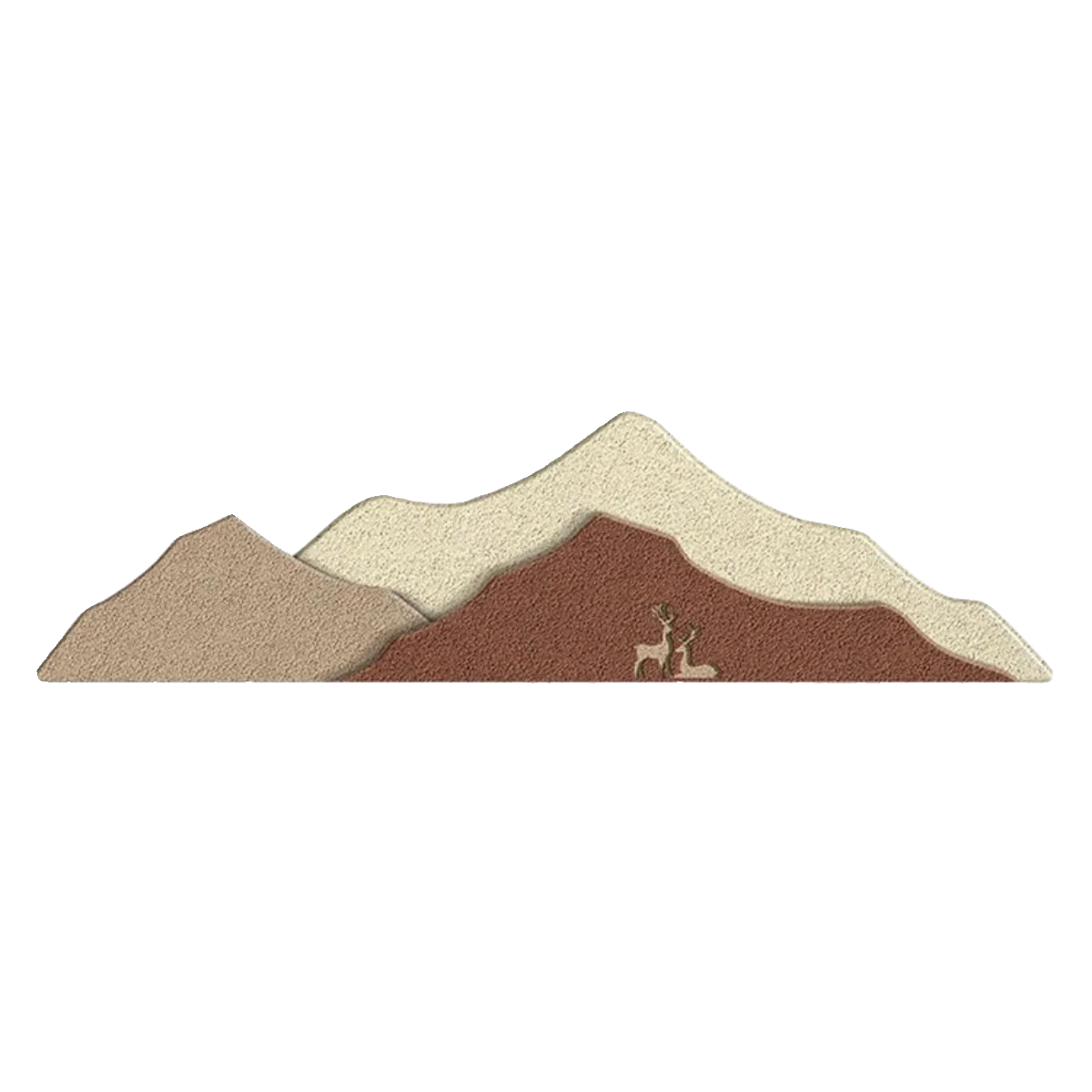 Orange sandstone living room hanging painting, bedroom bedside wall lamp painting, modern high-end decorative painting