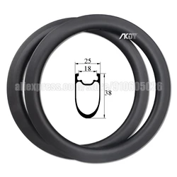 Carbon Fiber Rim BMX 20