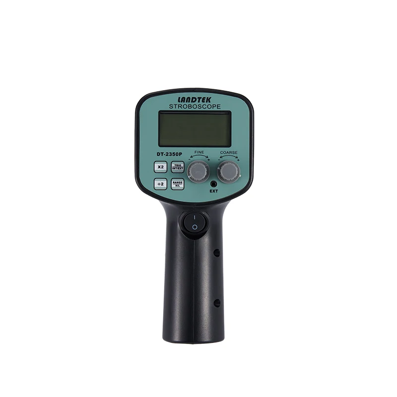 Digital Stroboscope DT-2350 Handheld Flash Tachometer 50~40000FPM Motor Motor Fan Printing Textile Non-Contact Tachometer