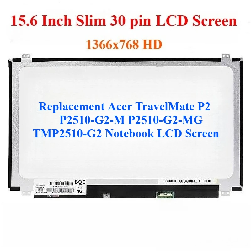 

ЖК-экран для ноутбука Acer TravelMate P2 P2510-G2-M P2510-G2-MG TMP2510-G2