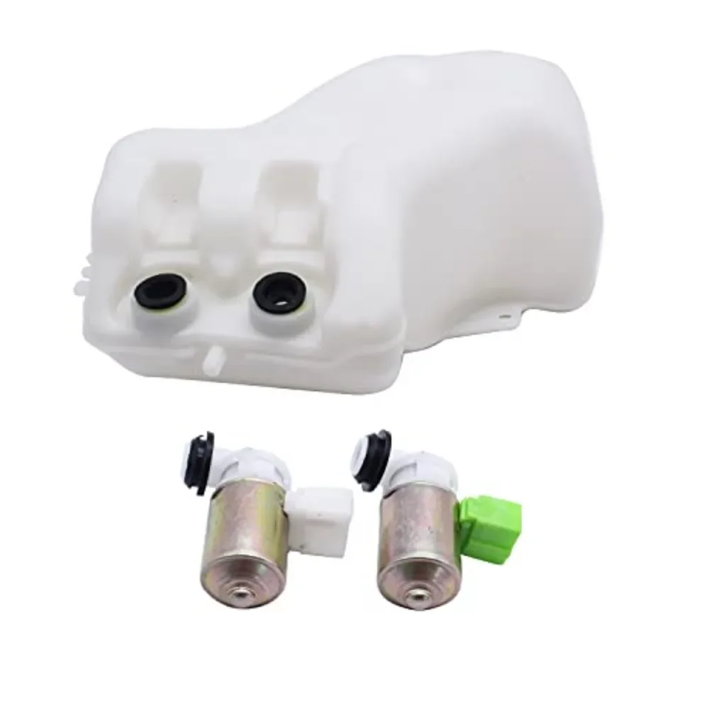 TAKPART Car Windshield Washer Pump Washer Bottle Kit Washer System with Pump Jet Button Switch for Nissan