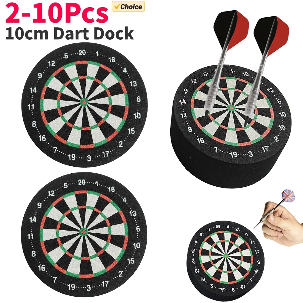 

10cm Dart Holder EVA Foam Mini Dart Dock Dart Base Station Dartboard Design Soft Dart Stand for Outdoor Home Family Party Games