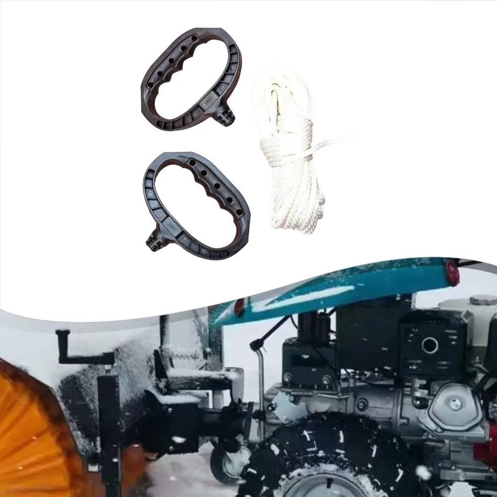 

Веревка стартера двигателя 4,5 мм x 10 м с 2 ручками для снегоочистителя и замены различного оборудования двигателя