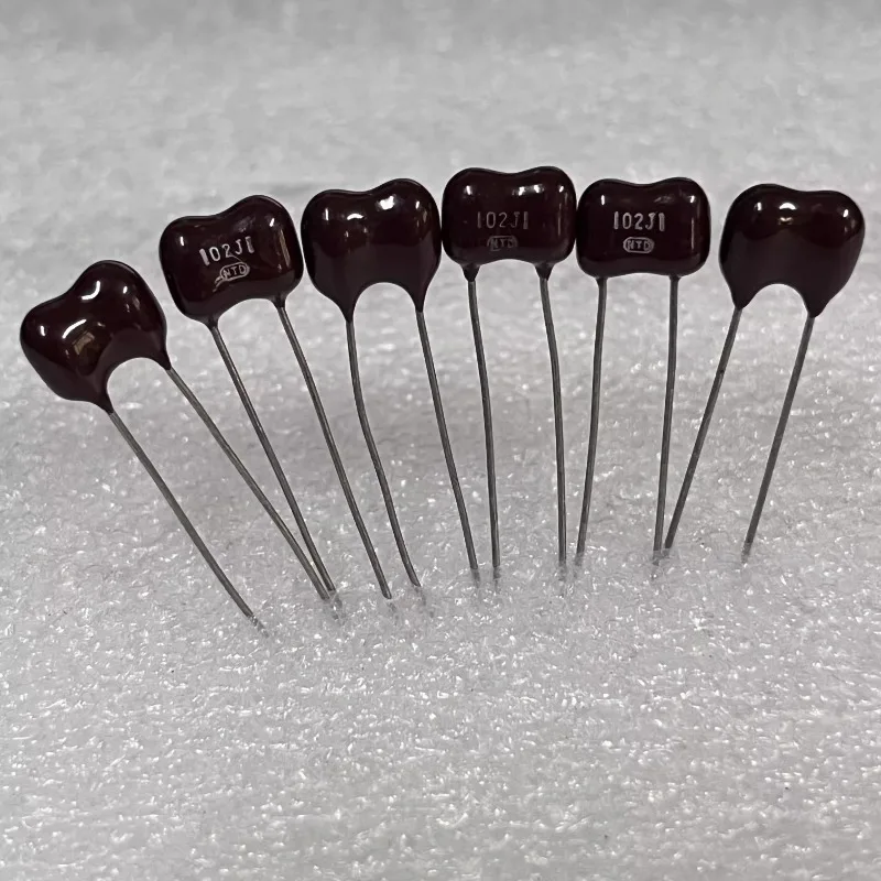 

10PCS/brand new Japanese 102J 1000PF 500V fever silver mica capacitor with 5-pin distance