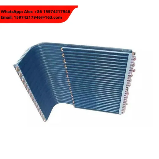 High Efficiency Copper Tube Aluminum Fin Heat Exchanger For HVAC Air Conditioning