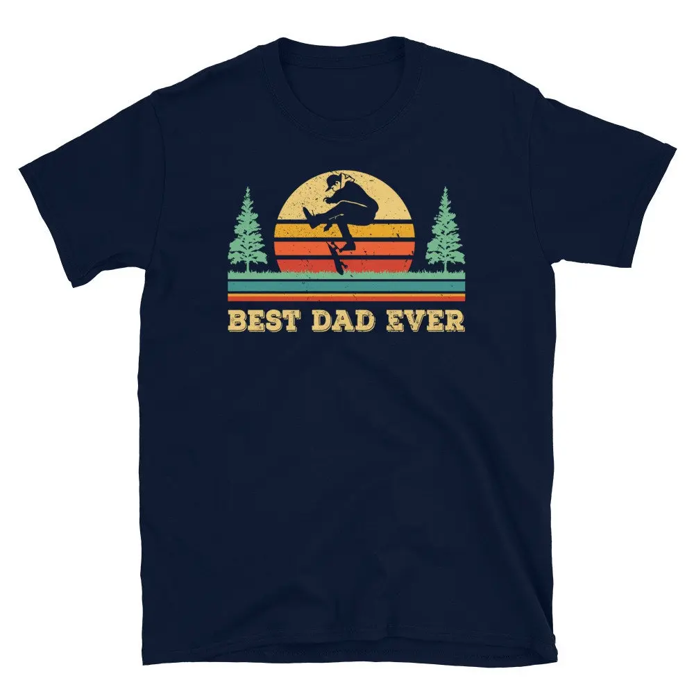 Best Dad Ever Skateboarding T Shirt Cool S Skater Skateboarder Skateboard Lover