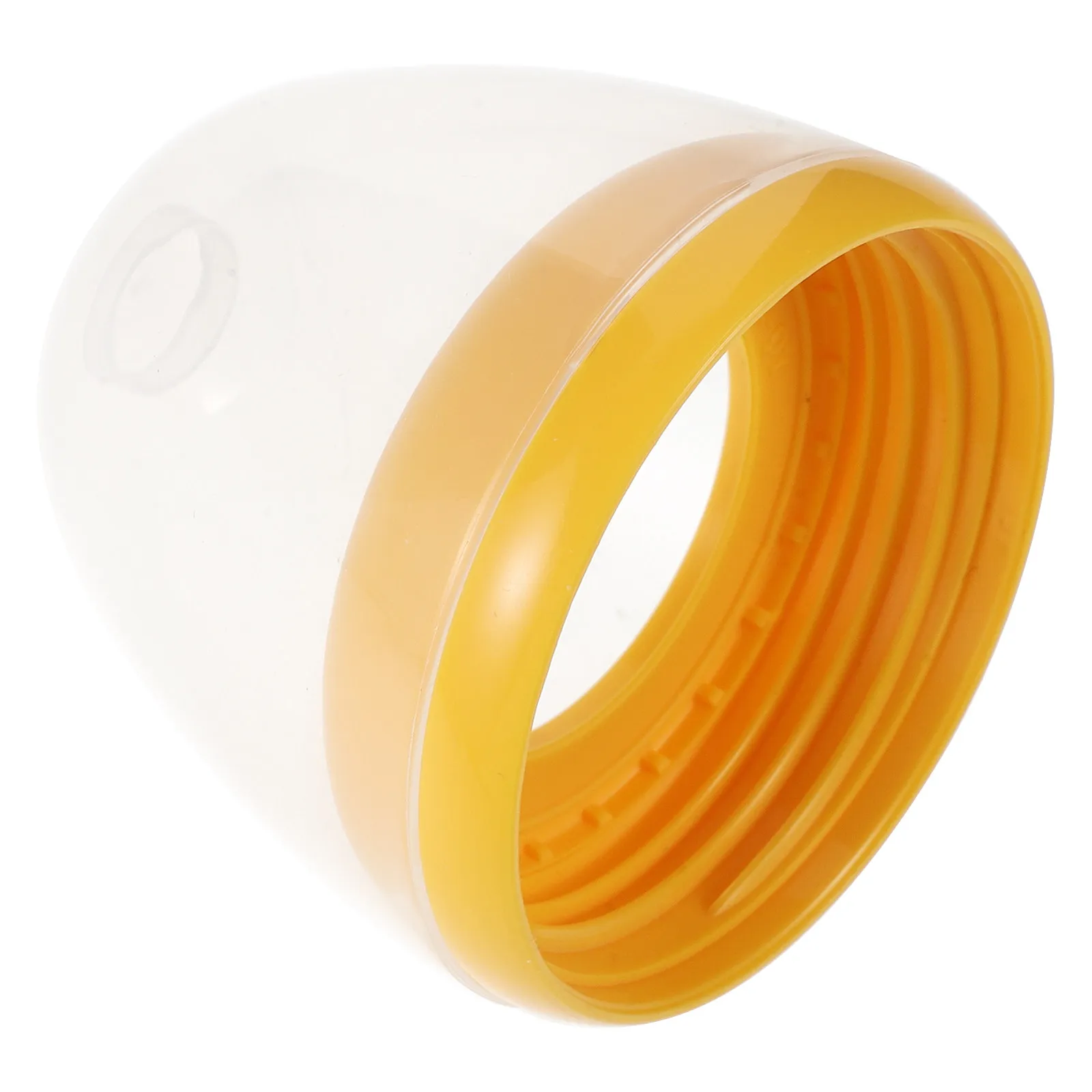 Baby Bottle Cap Dust Lid Wide Neck Replacement Orange Food Grade Plastic Leakproof Cover for Baby Feeding Bottle Accessories view 2
